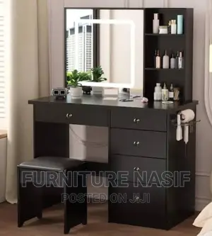 Dressing Mirror Black