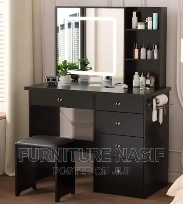 Dressing Mirror Black