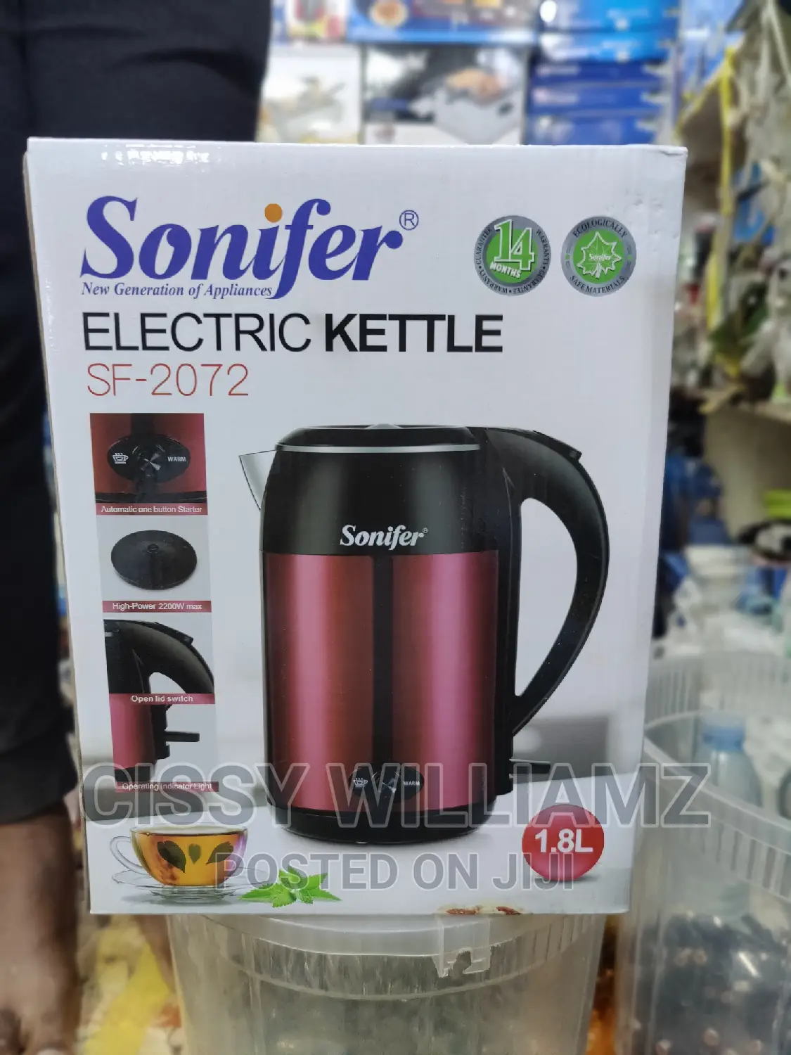 Sonifer Water Kettle/Electric Kettle/Sonifer Electric Kettle
