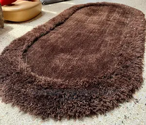 Oval Doormat Brown