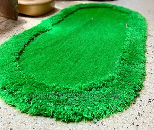Oval Doormat Green