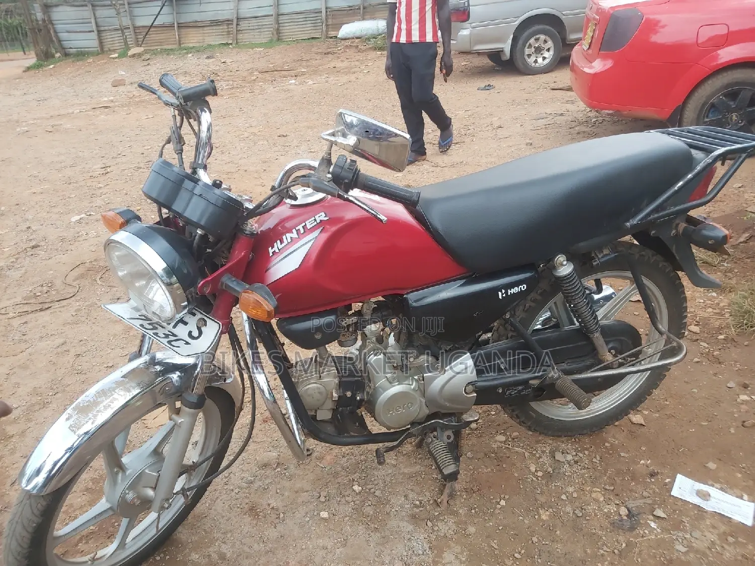 Hero Hunter 125 2022 Red