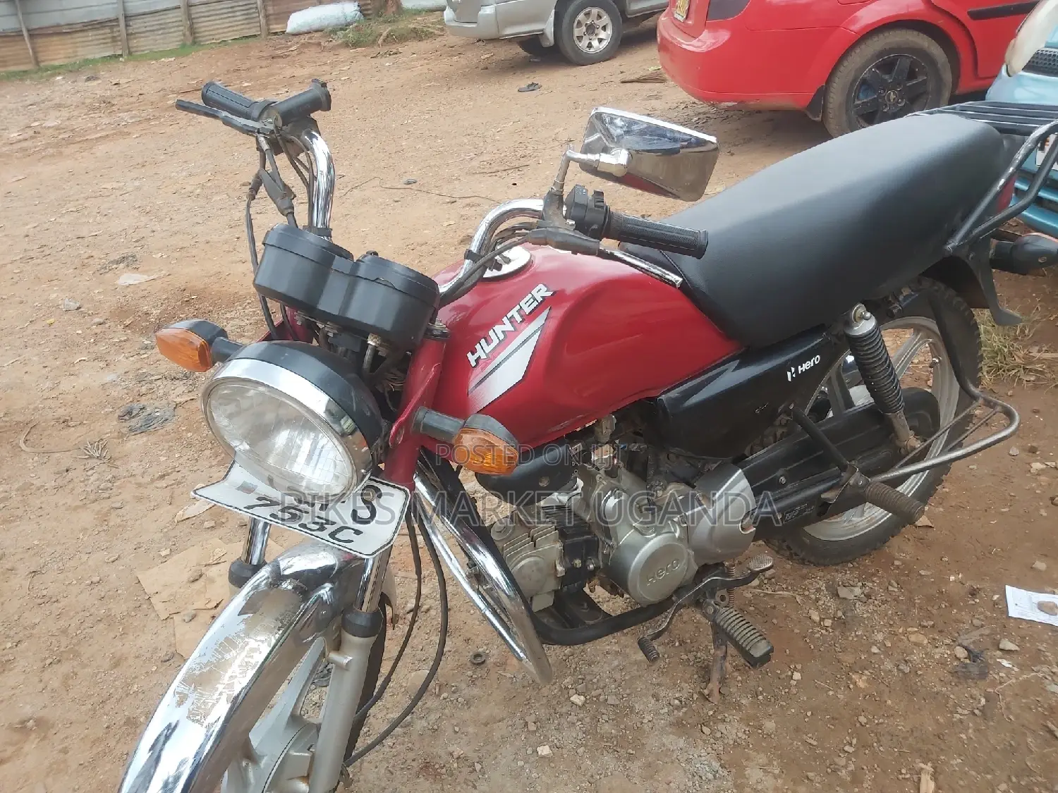 Hero Hunter 125 2022 Red