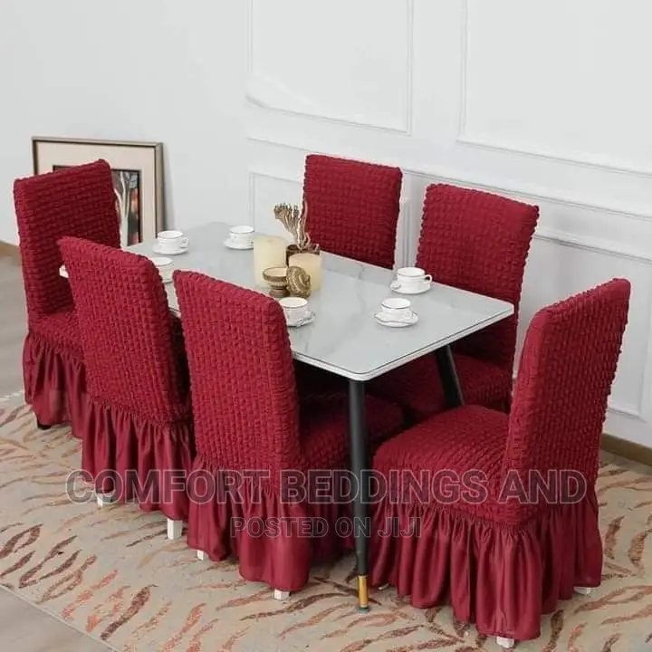 Turikish Dining Chair Covers Maroon