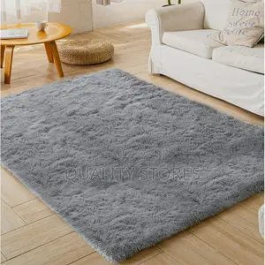 Fluffy Carpet Gray