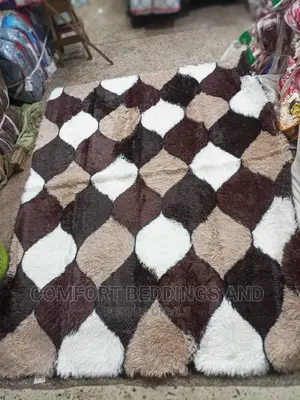 Fluffy Carpet Brown