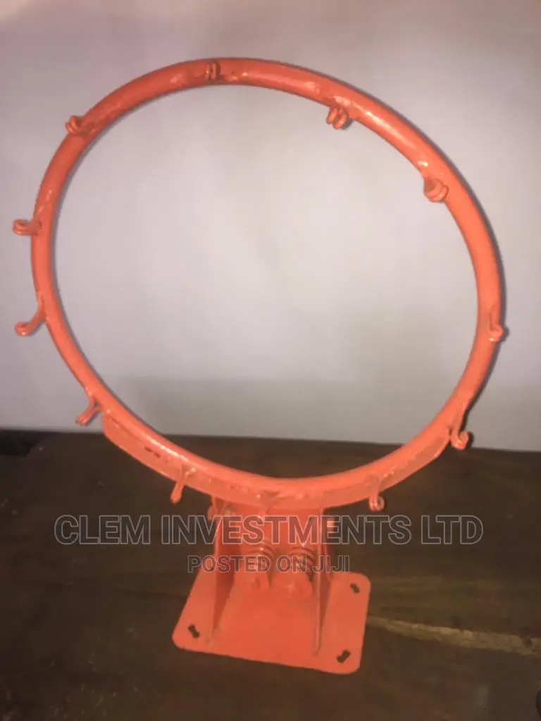 Solid or Hollow Metallic Basketball Rim / Hoops Sports Equip