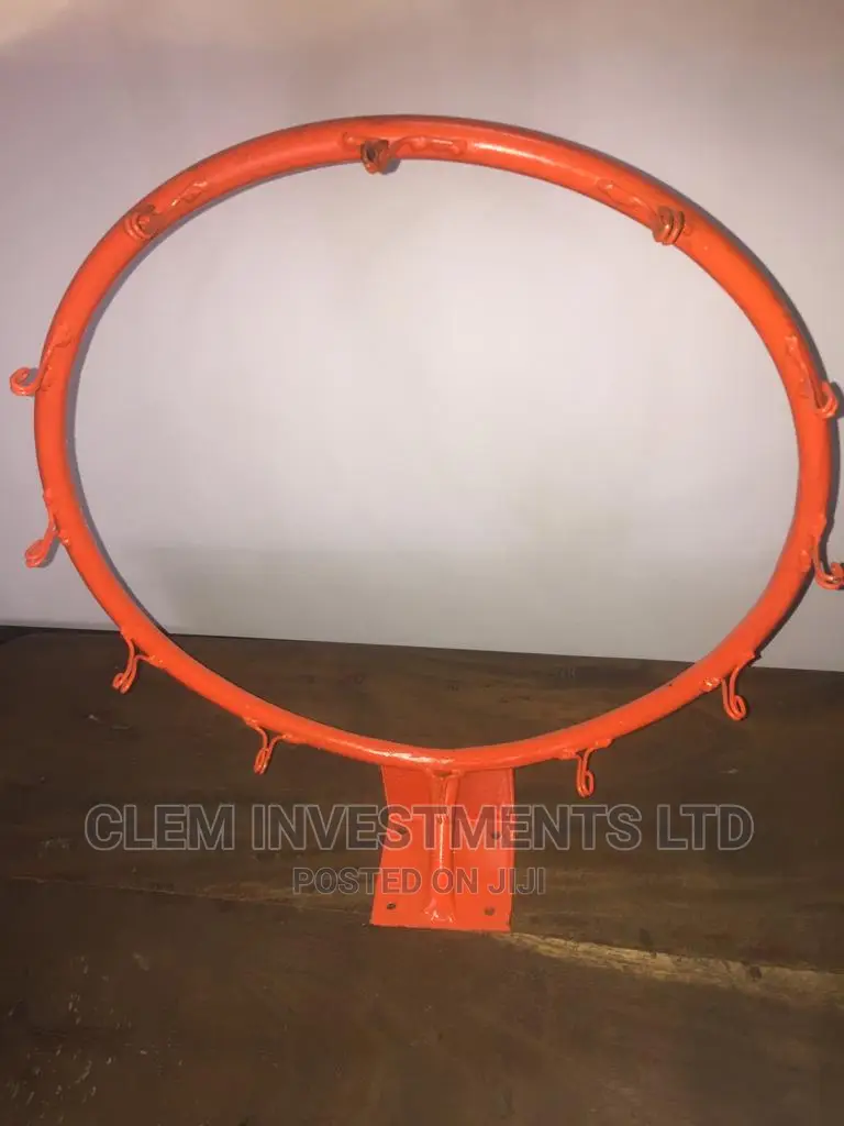 Solid or Hollow Metallic Basketball Rim / Hoops Sports Equip