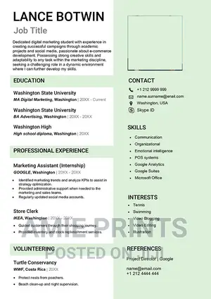 CV , Application Letters and Relevant Paper Work