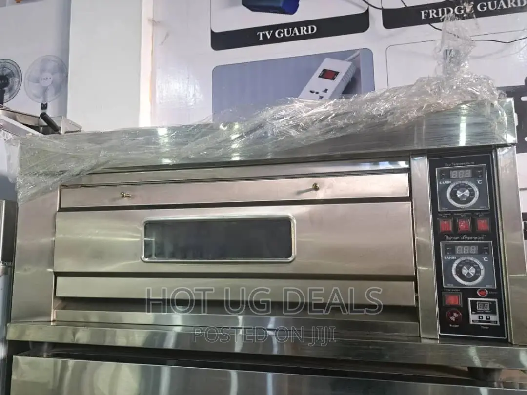 Single Deck 2 Tray Baking Oven - Electric Operated
