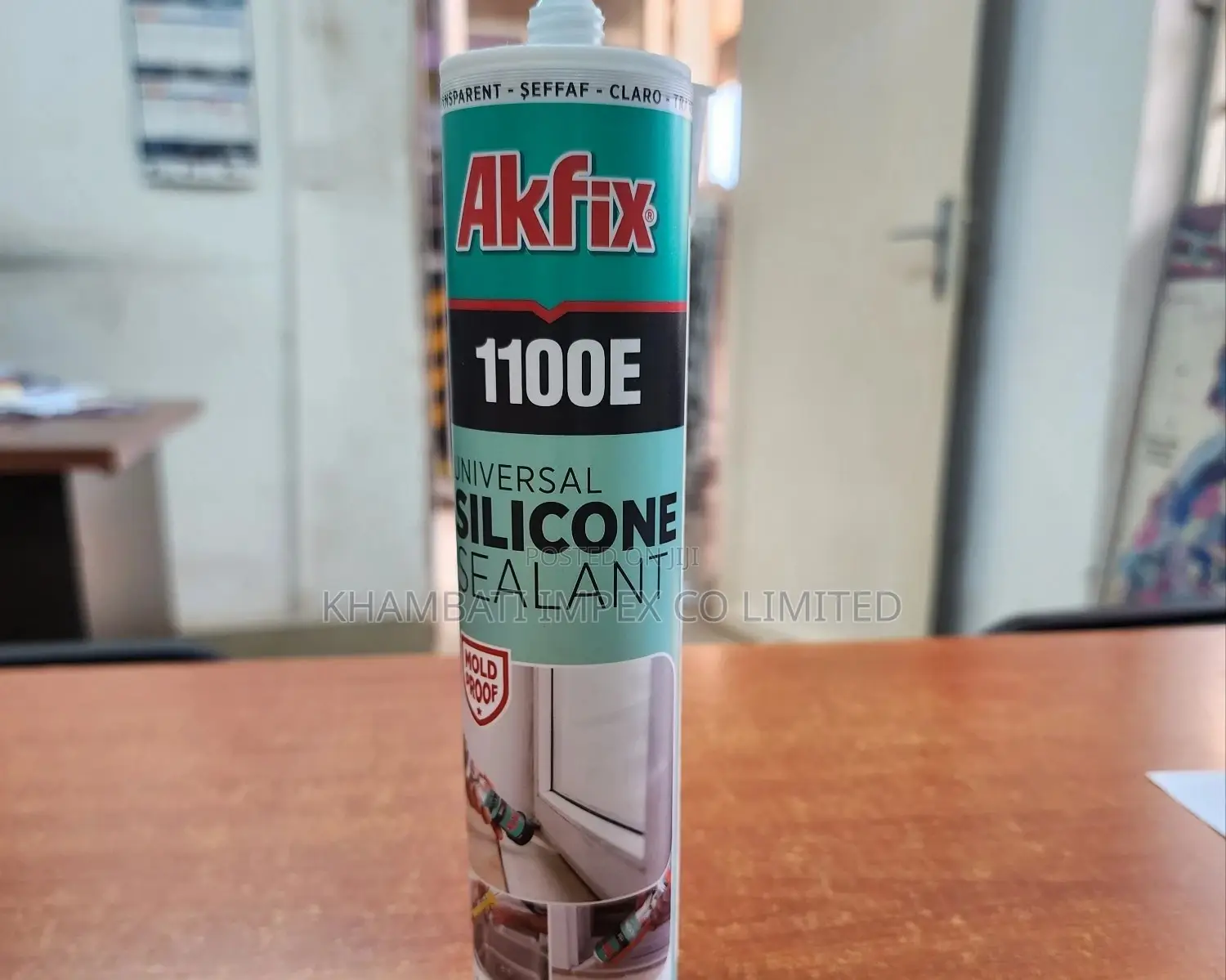 Akfix Silicon White Clear Black Grey