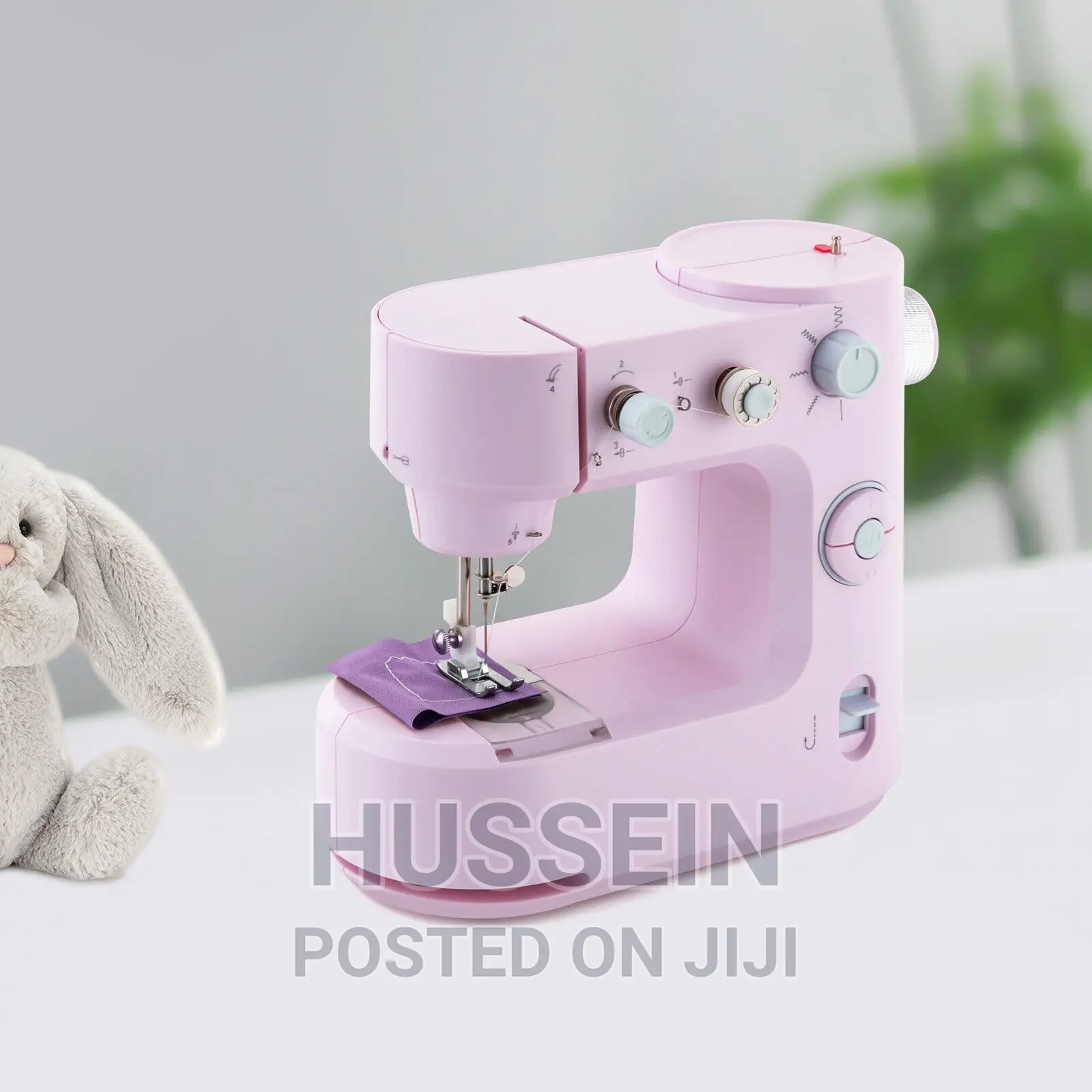 Electric Sewing Machine With LED Light 2 Speed Foot Pedal
