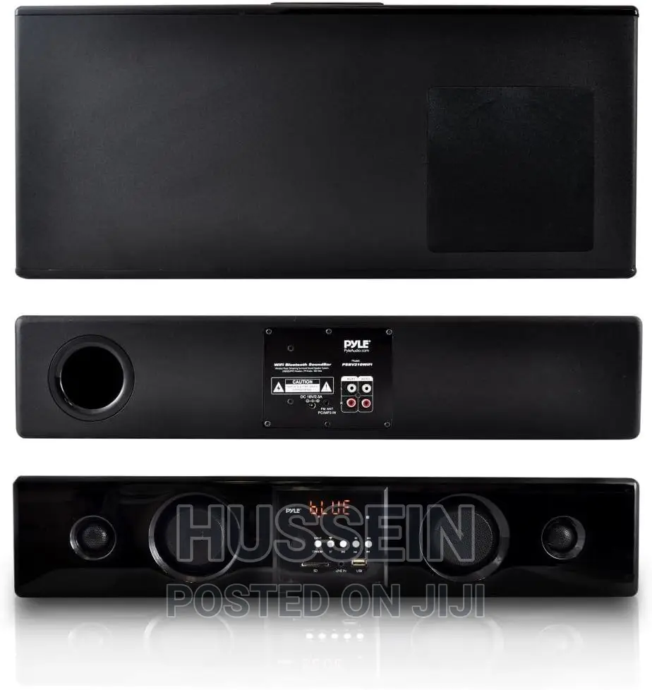 Pyle 3D Wireless Bluetooth Wifi Soundbar Speaker