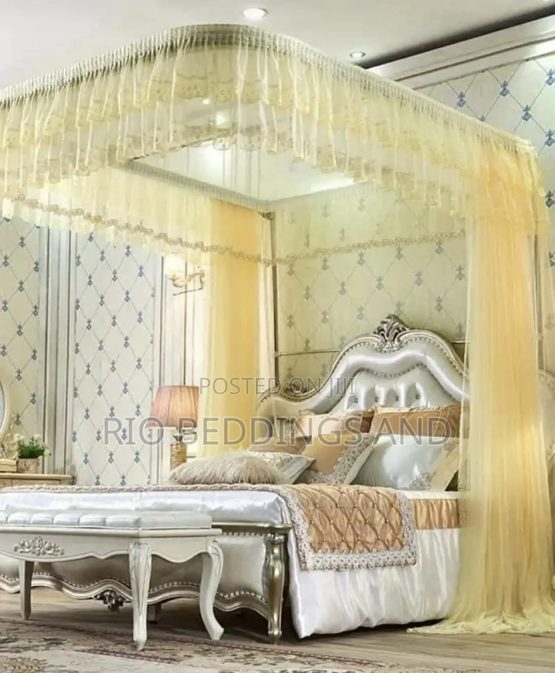 Two Stand Rail Mosquito Nets