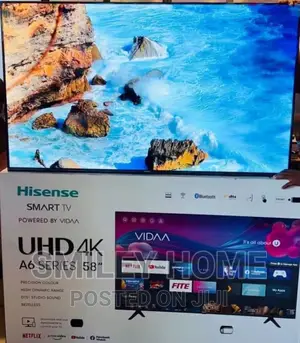 20% Discounted Offer on Hisense Uhd4k 58inches A6 Series Tv
