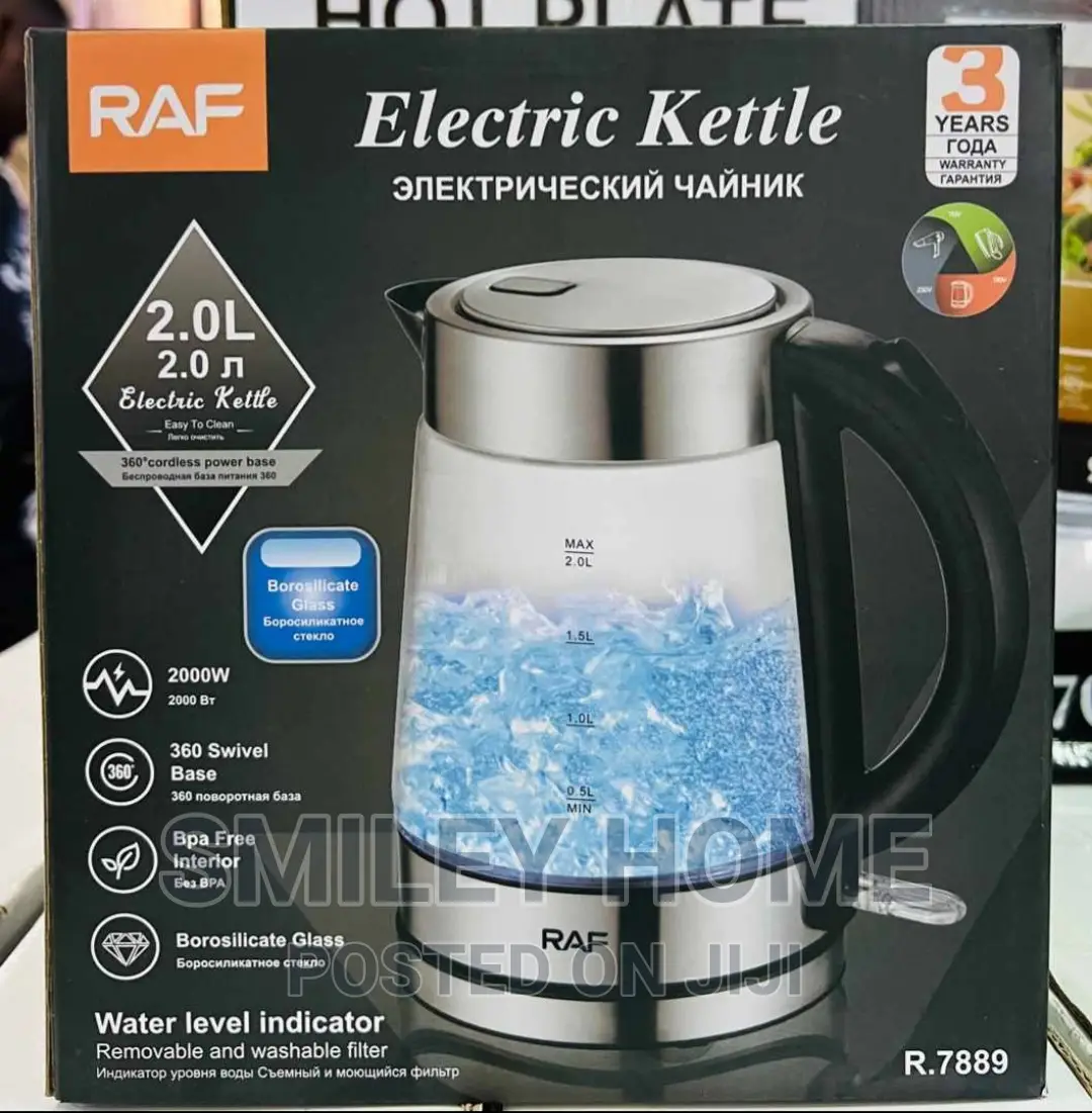 Raf Glass Electric Kettle