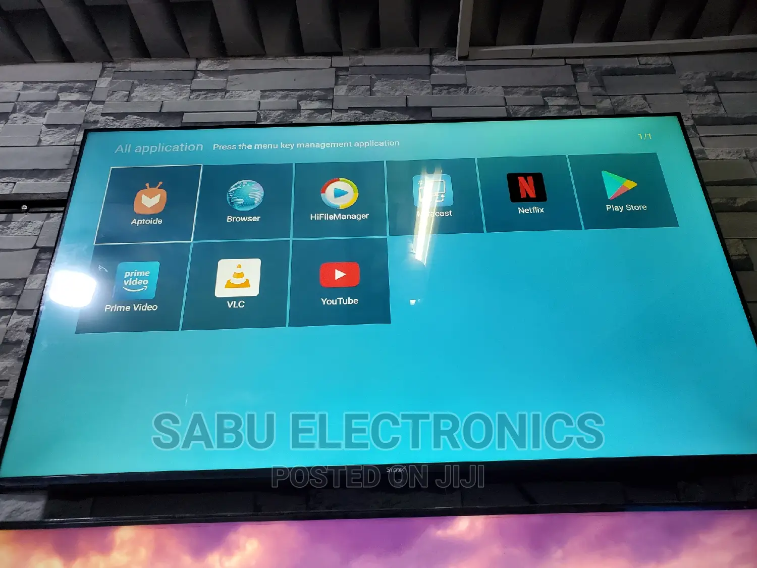 Smartec 50 Inch Frameless Smart Android TV