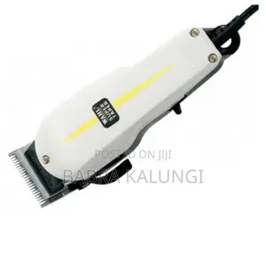 Wahl Super Taper Hair Clipper/ 3 Pin _ White