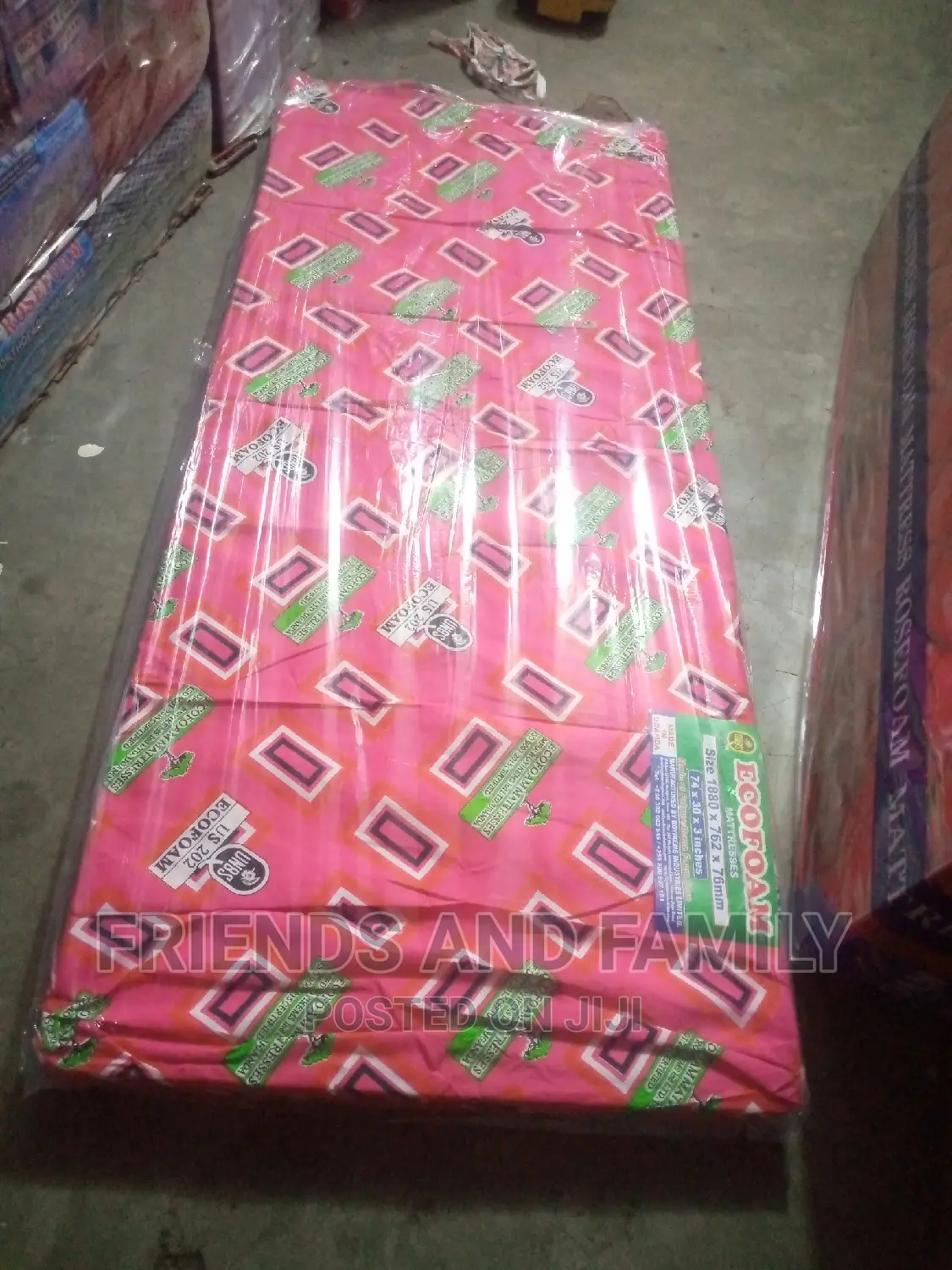 Ecofoam Mattress 4inches