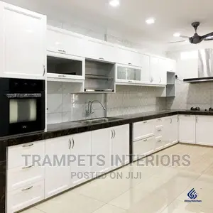 Kitchen Cabinets L Shape Large Cabinets