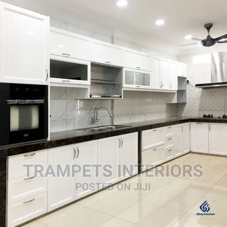 Kitchen Cabinets L Shape Large Cabinets