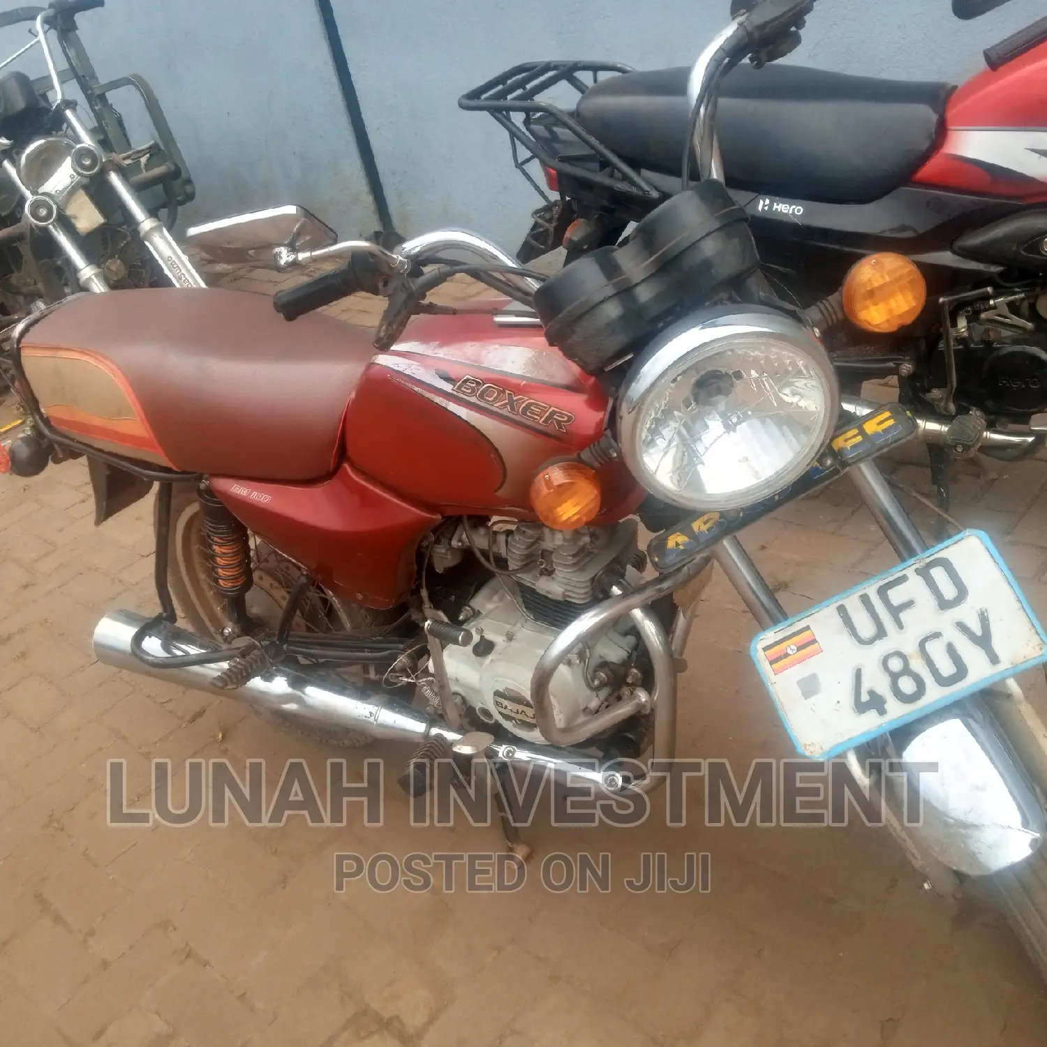 Bajaj Boxer 100 2022 Red