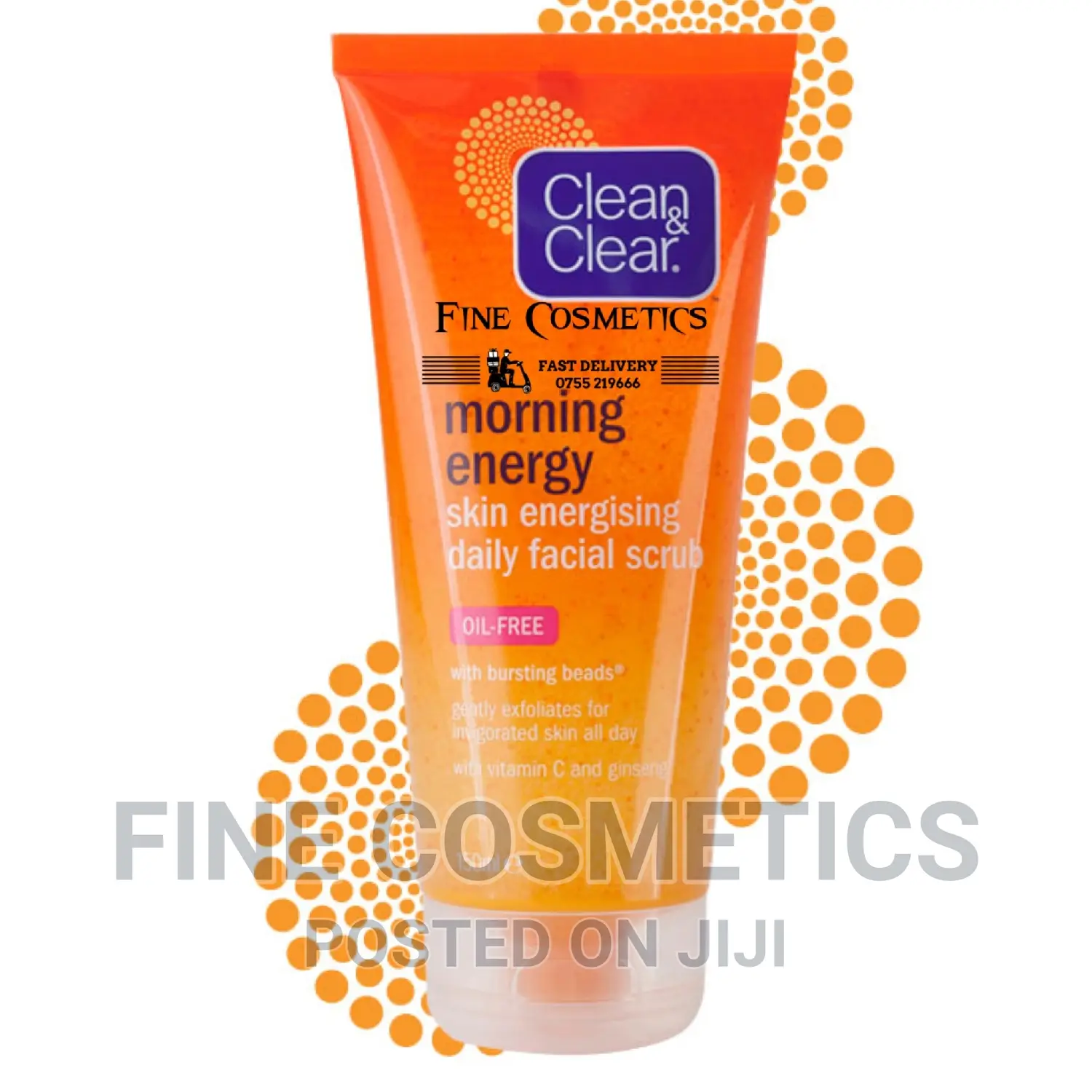 Clean and Clear Morning Energy Skin Energising Facial Scrub