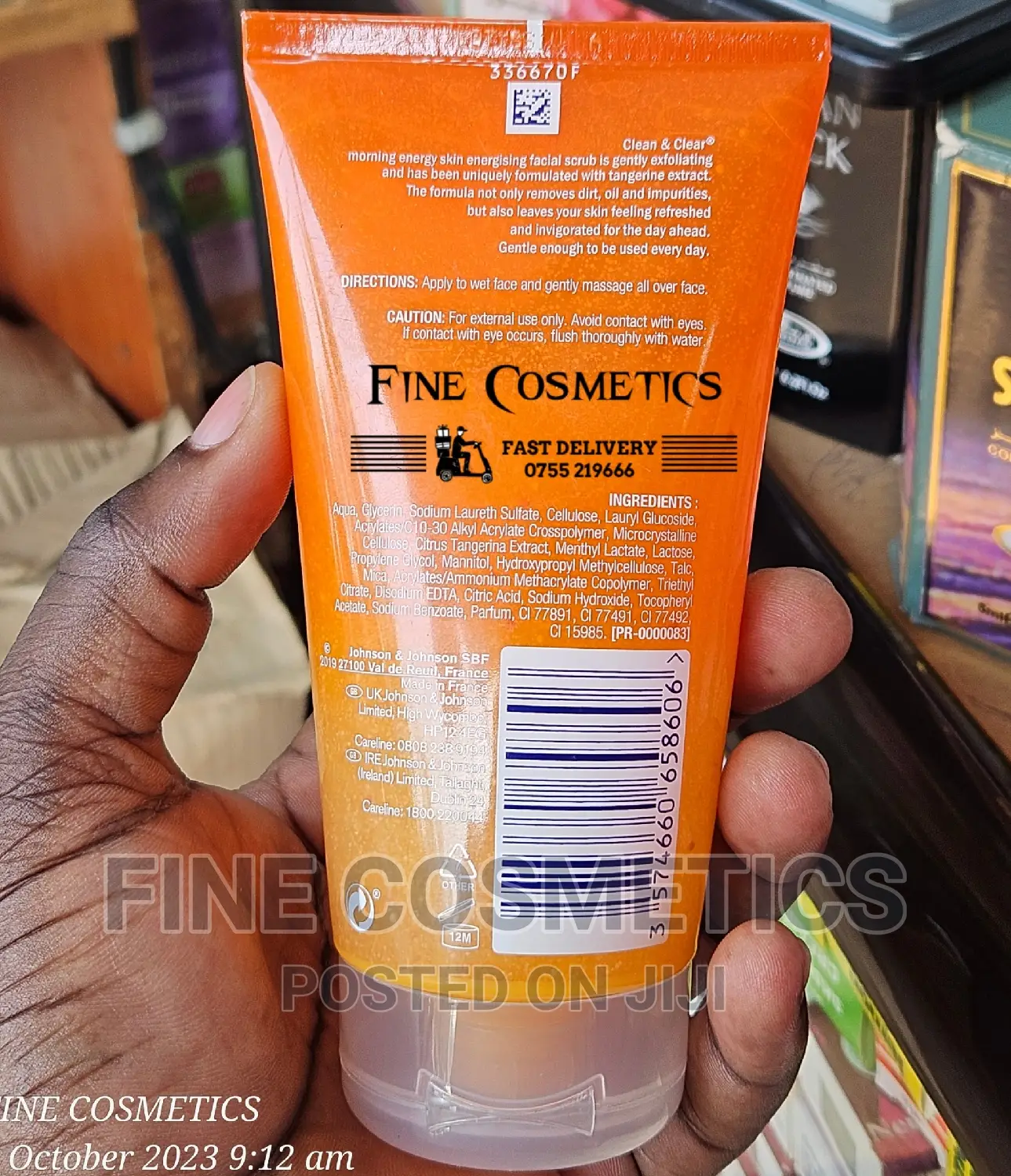 Clean and Clear Morning Energy Skin Energising Facial Scrub