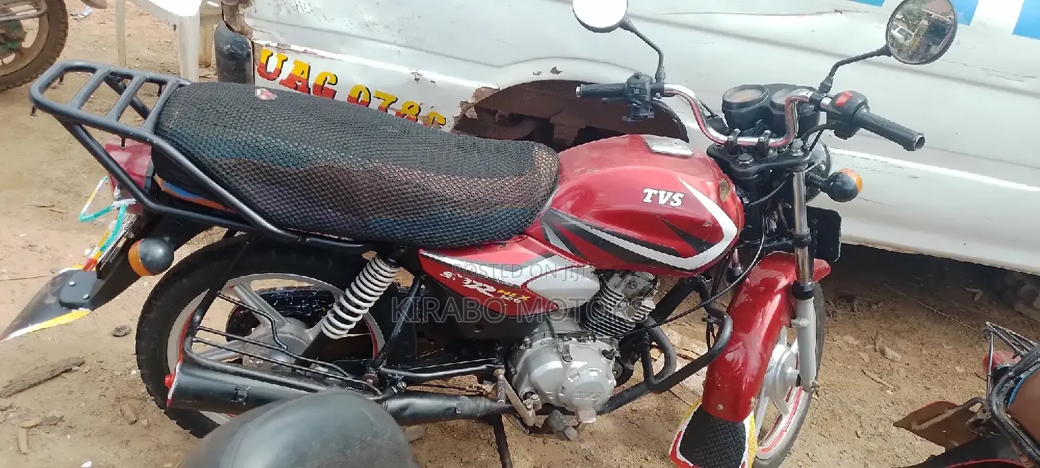 TVS HLX 125 2022 Red