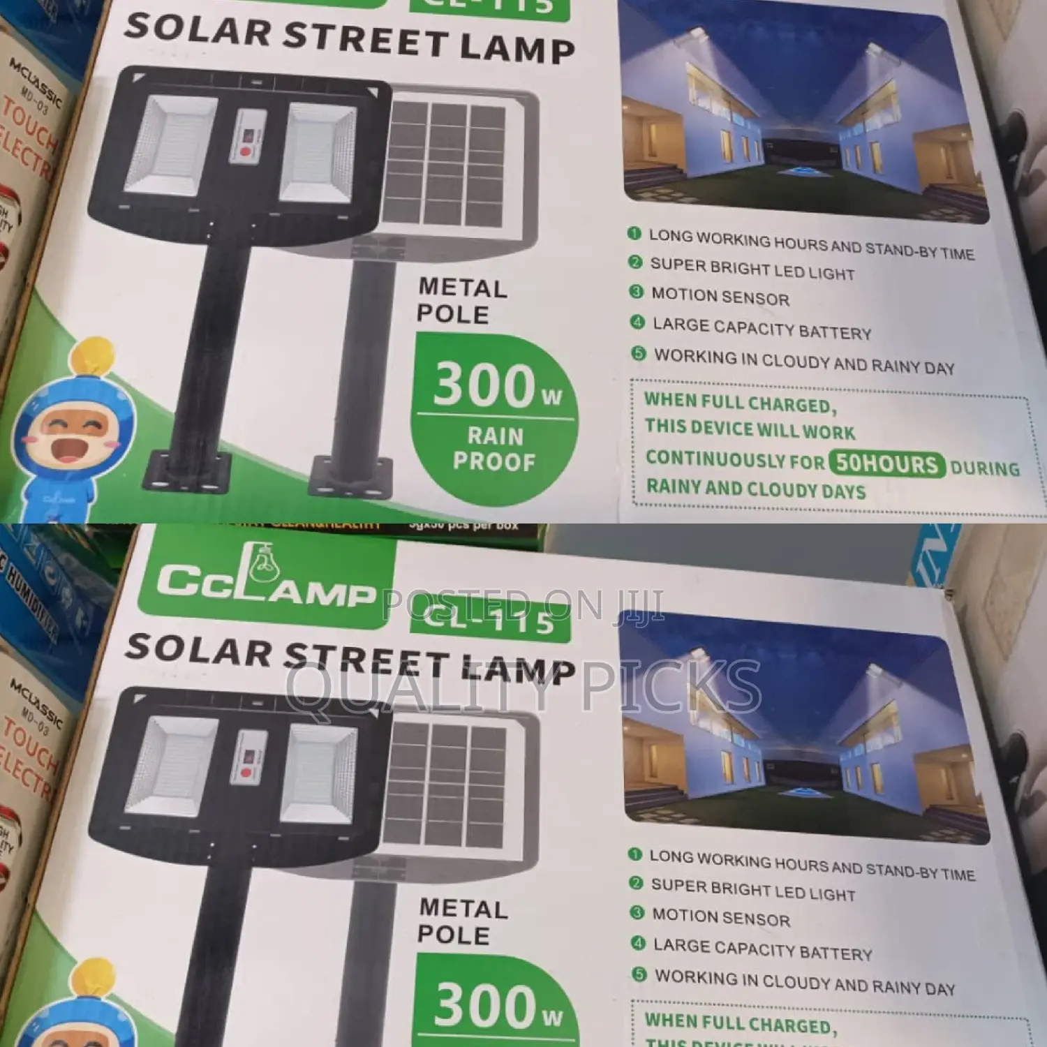 Solar Sensor Street Lights