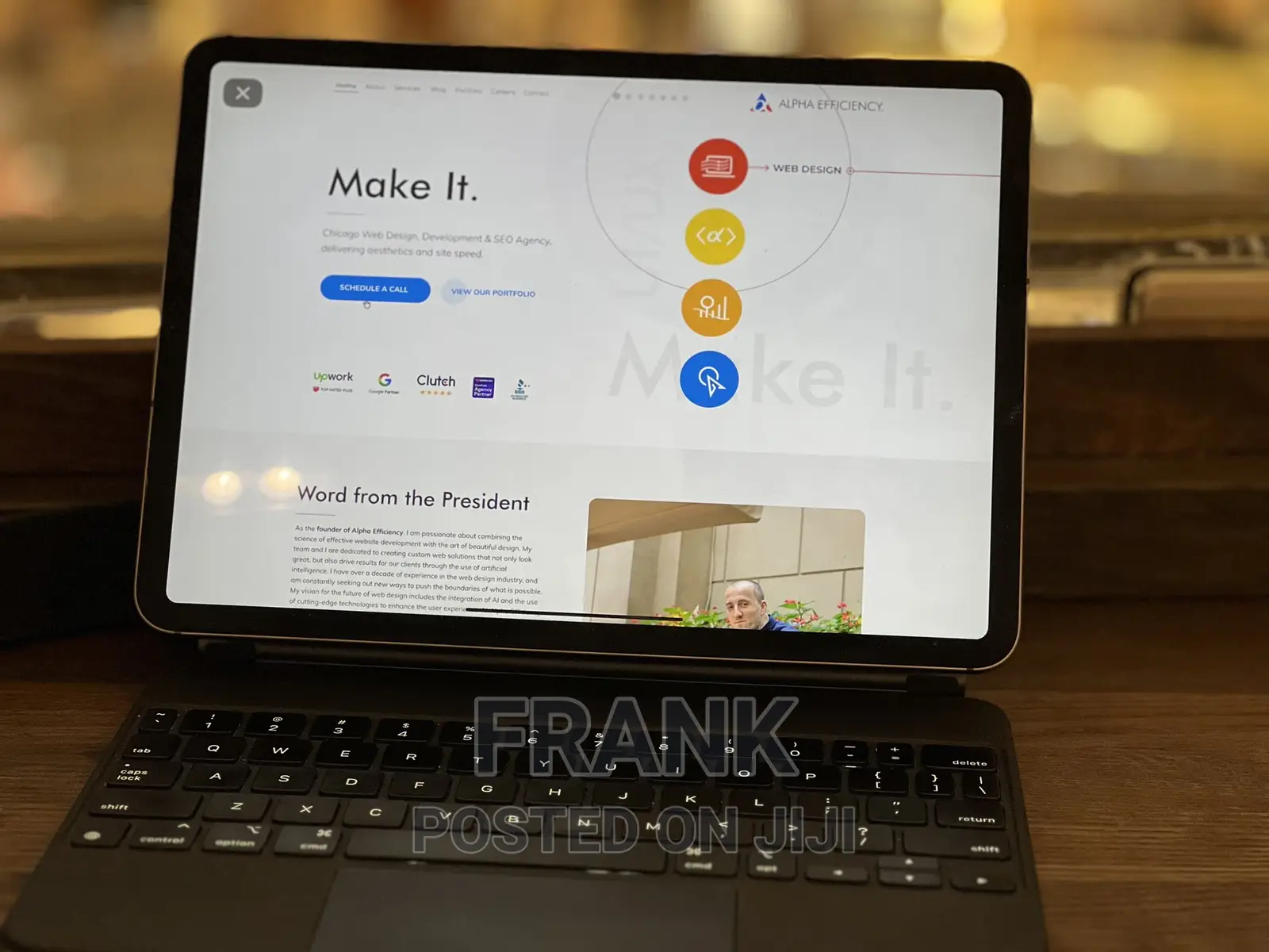 Project Website Design and Mobile Apps