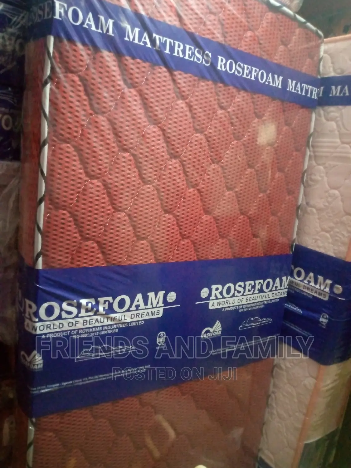 Orthopedic Rose Foam Mattress 6*6*6.Inches