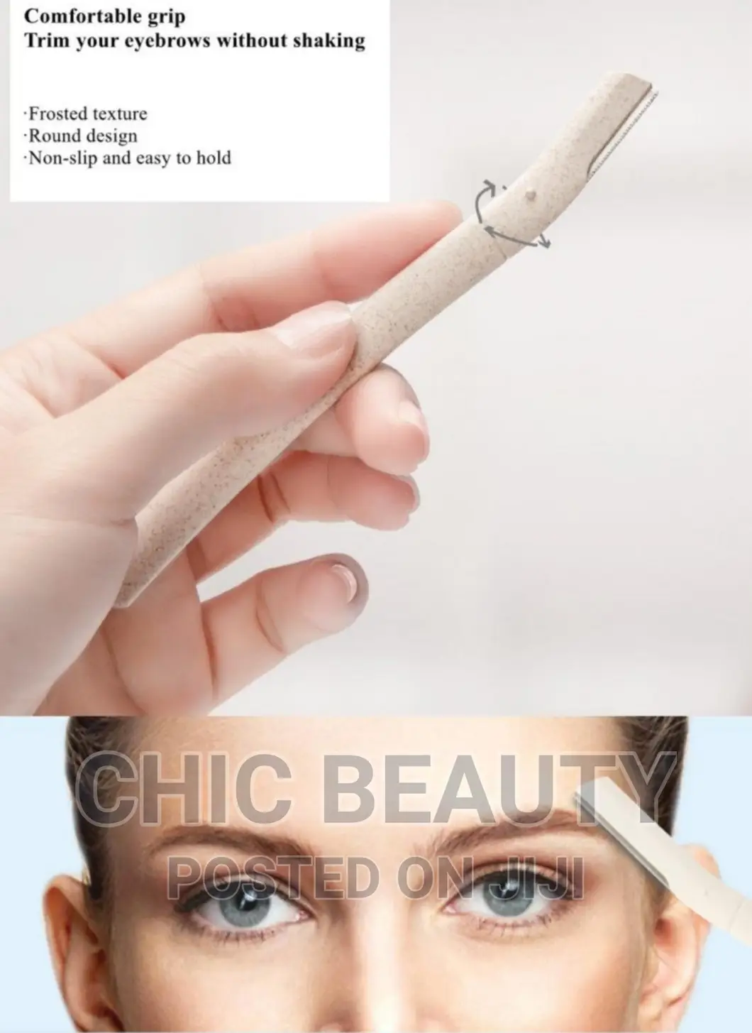 Eyebrows Razor Trimmer/Facial Hair Razor 3pcs in a Box