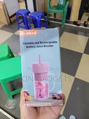 Portable Rechargeable Blender Bottle