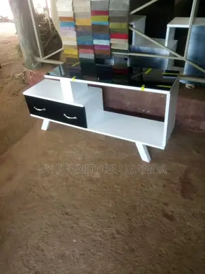 Tv Stand White and Black 