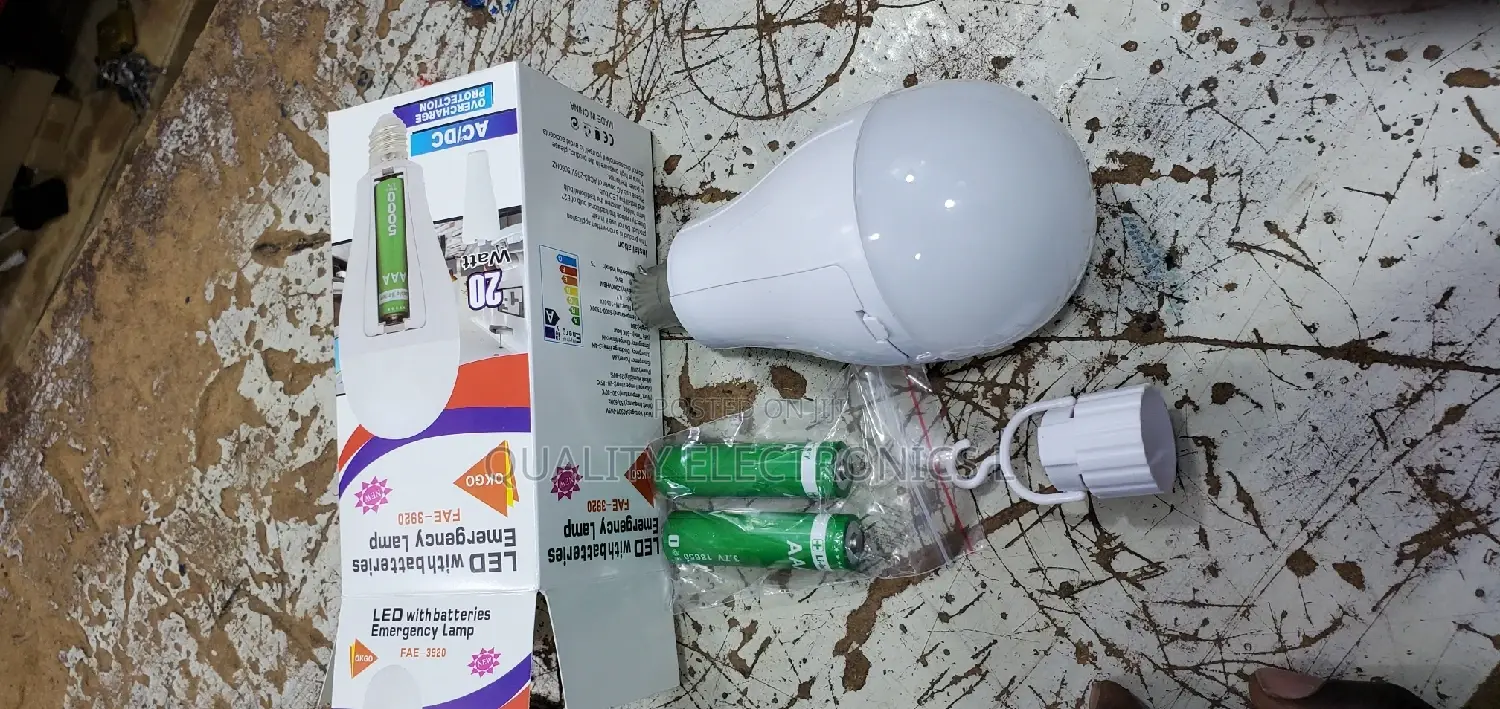 Rechargeable Emergency Bulbs