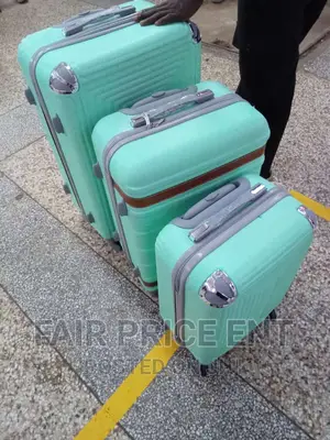Classy Plastic Suitcase.Small.( Green)