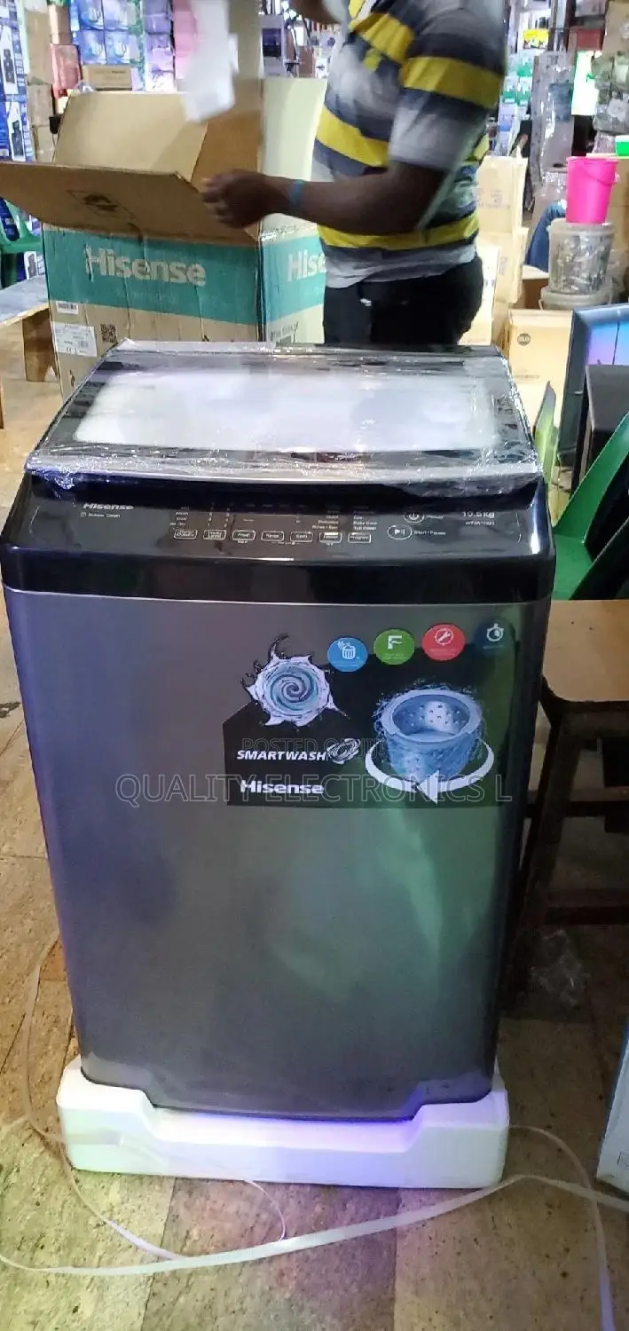 Hisense 10.5kg Top Loader Washing Machine