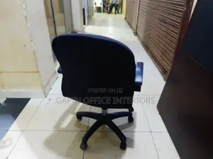 Fabric Short Back Chair