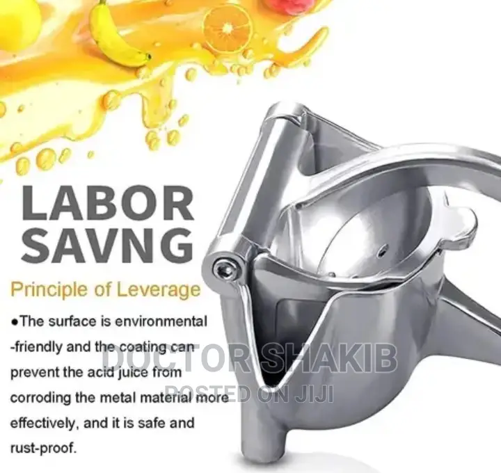 Aluminum Manual Fruit Juicer Machine