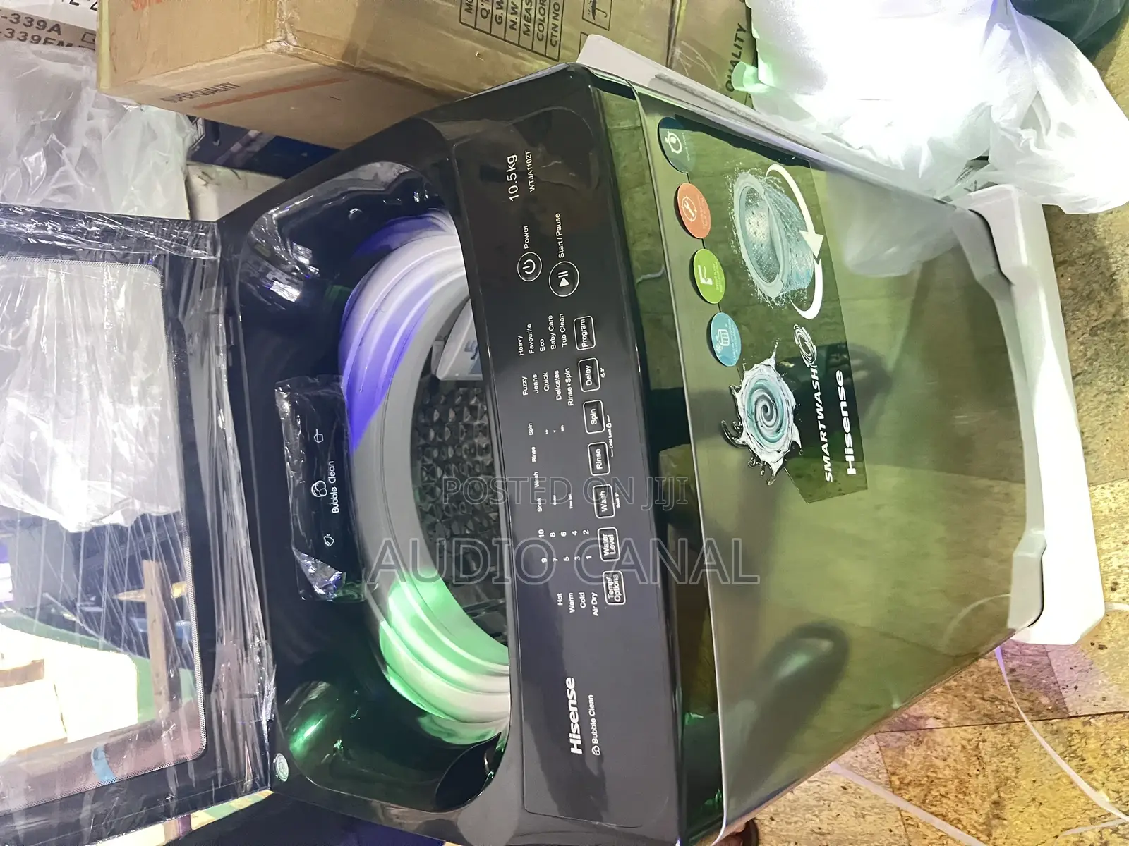 Hisense 11kgs Top Loader Washing Machine