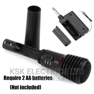 2in 1 Professional Hand Held Wired and Wireless Microphone