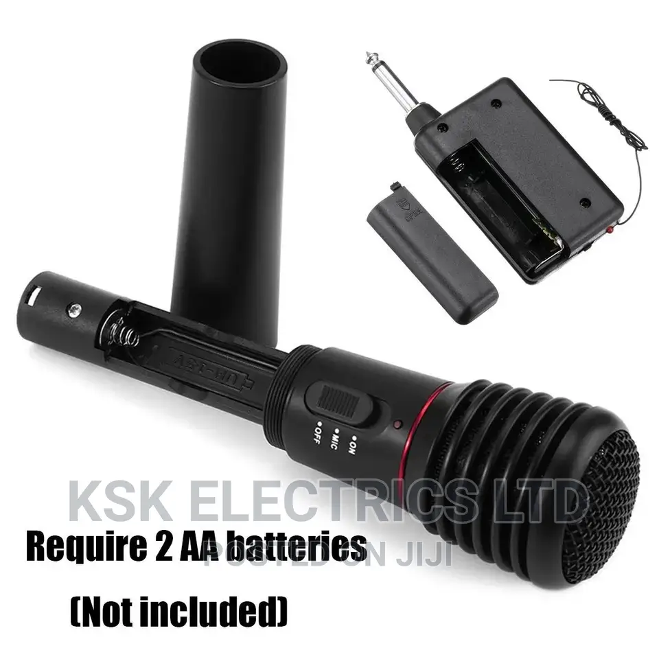 2in 1 Professional Hand Held Wired and Wireless Microphone