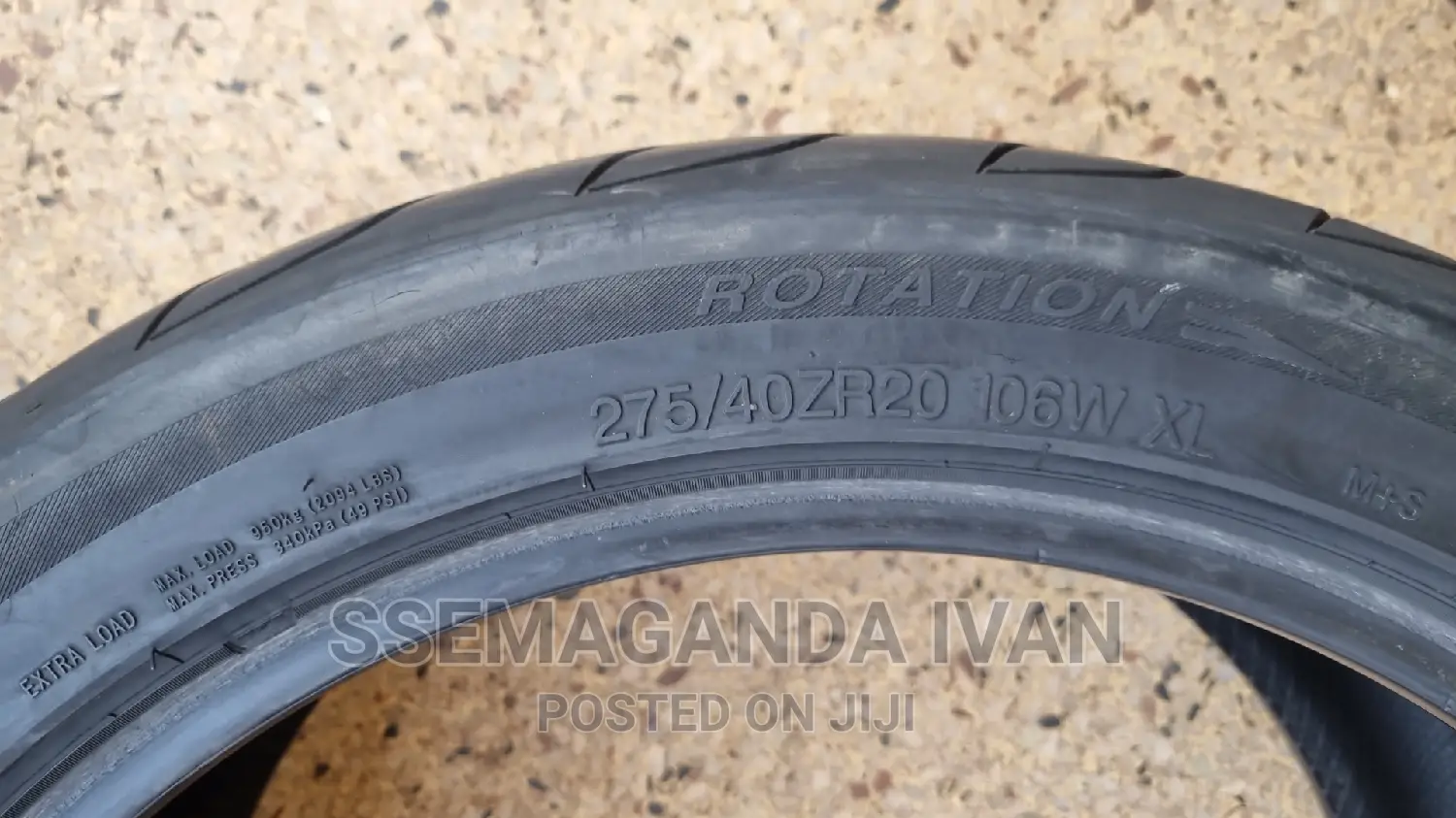 275/40r20 Second Hands
