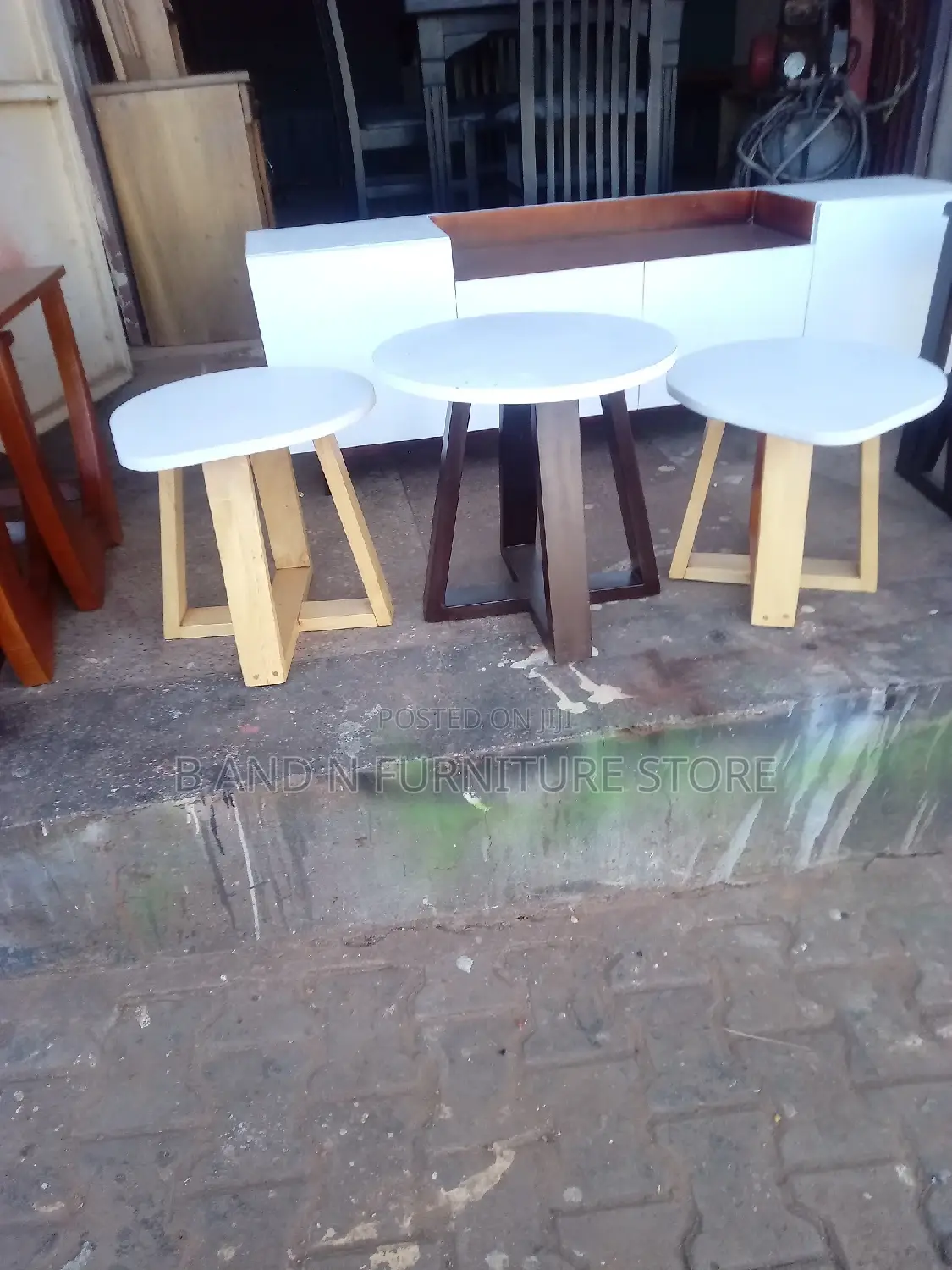 Good Stools In Mahogany Wood