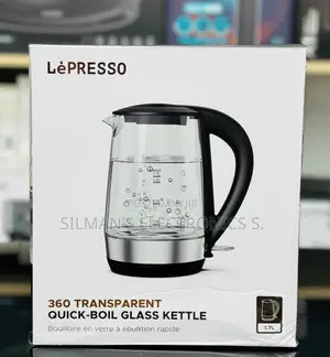 Lepresso Transparent Glass Kettle