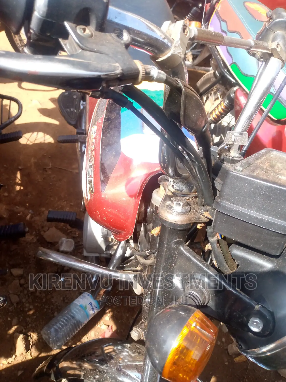Bajaj Boxer 100 2016 Red