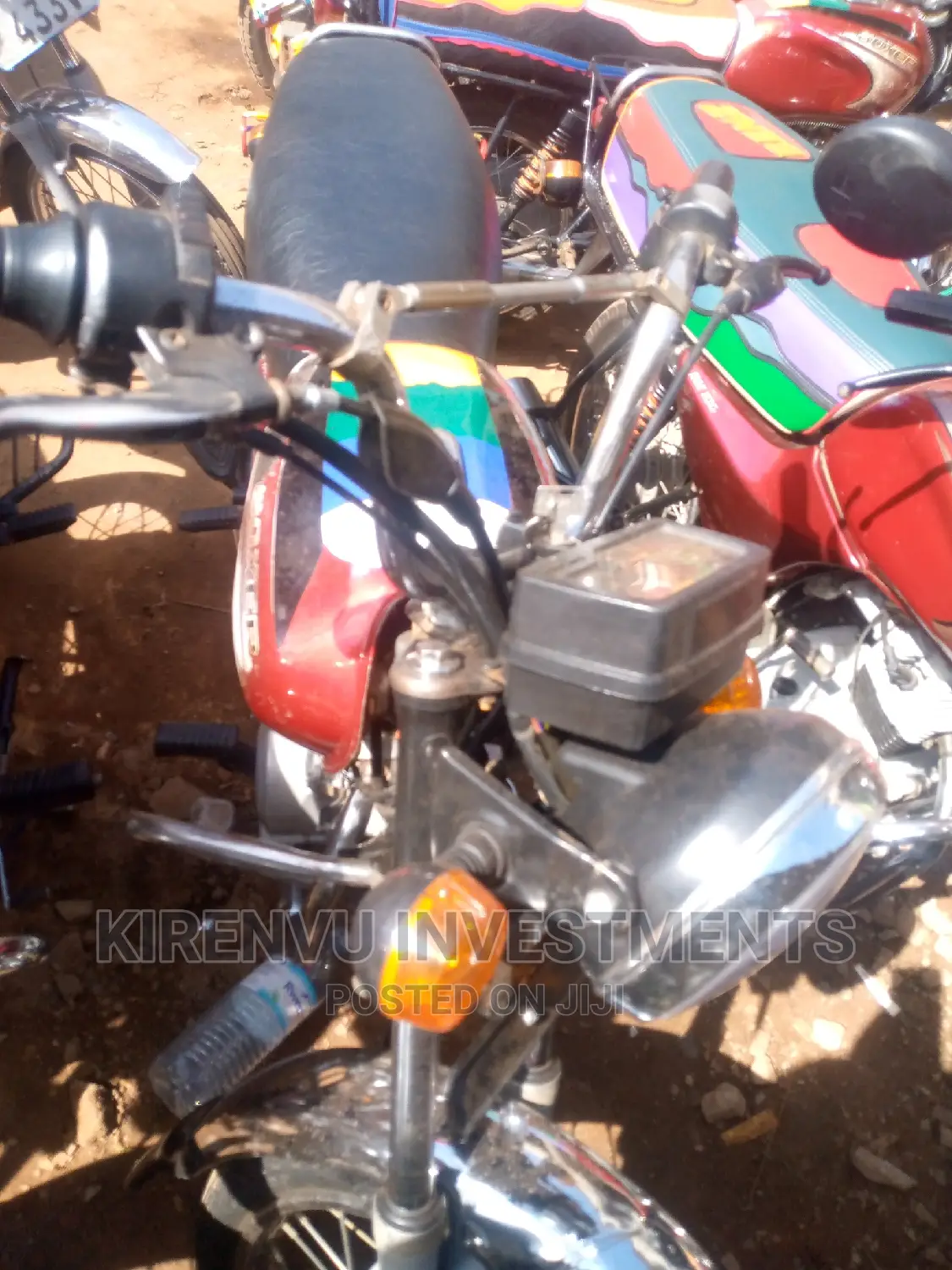 Bajaj Boxer 100 2016 Red