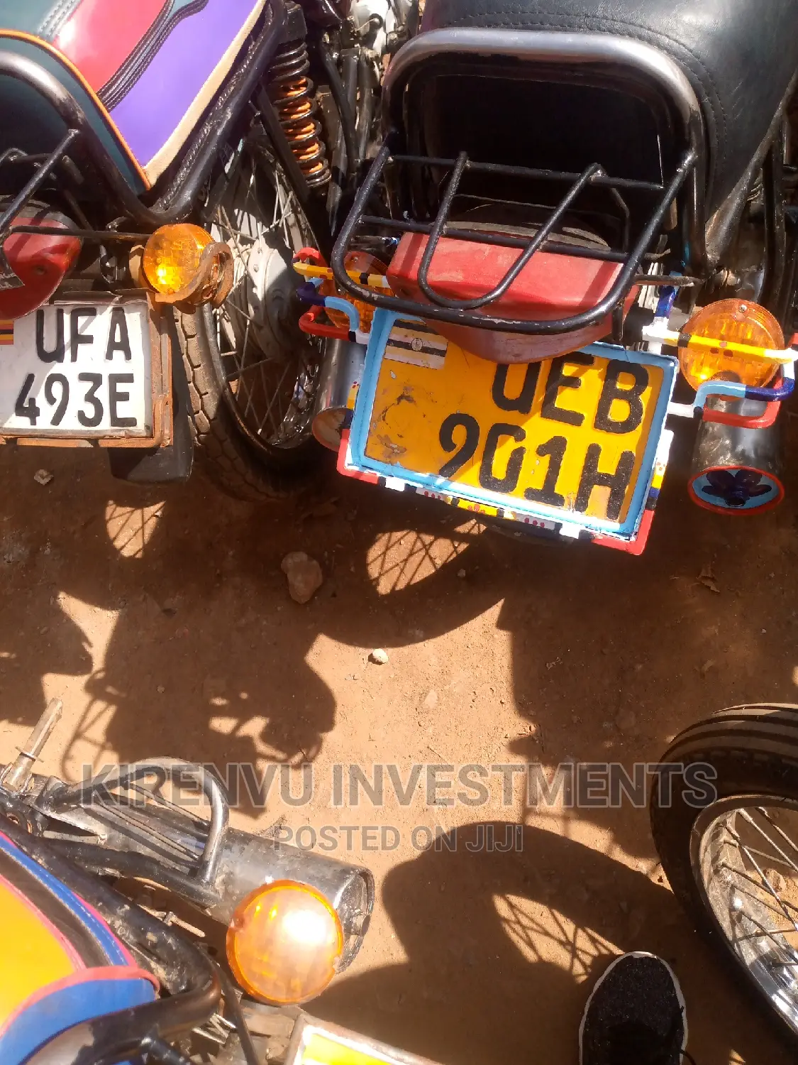 Bajaj Boxer 100 2016 Red