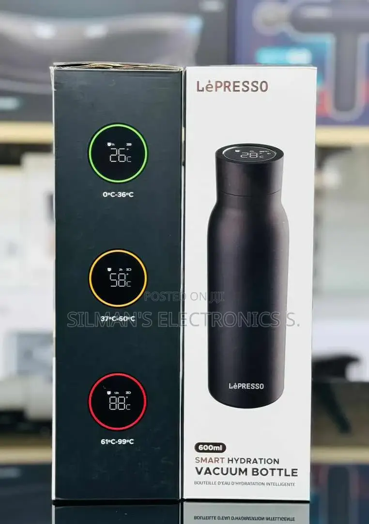 Lepresso Smart Hydration Vacuum Bottle